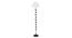 Carrington Black Cotton Shade Floor Lamp (White) by Urban Ladder - Cross View Design 1 - 494183