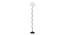 Margaret Black Cotton Shade Floor Lamp (White) by Urban Ladder - Cross View Design 1 - 494184