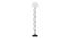 Margaret Black Cotton Shade Floor Lamp (White) by Urban Ladder - Cross View Design 1 - 494184