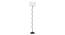 Sloane Black Cotton Shade Floor Lamp (White) by Urban Ladder - Cross View Design 1 - 494186