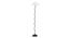 Tory Black Cotton Shade Floor Lamp (White) by Urban Ladder - Cross View Design 1 - 494187