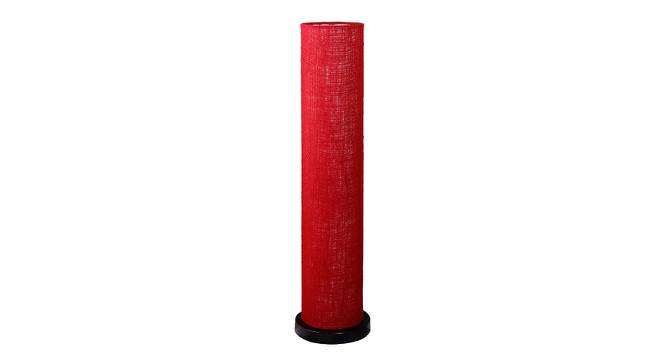 Penelope Maroon Cotton Shade Floor Lamp (Maroon) by Urban Ladder - Cross View Design 1 - 494196