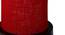 Penelope Maroon Cotton Shade Floor Lamp (Maroon) by Urban Ladder - Design 1 Side View - 494217