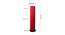 Penelope Maroon Cotton Shade Floor Lamp (Maroon) by Urban Ladder - Design 1 Dimension - 494238