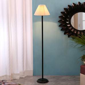 Jay Black Cotton Shade Floor Lamp-image-36