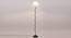 Bertram Black Cotton Shade Floor Lamp (White) by Urban Ladder - Front View Design 1 - 494267