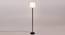 Ezra Black Cotton Shade Floor Lamp (White) by Urban Ladder - Front View Design 1 - 494268