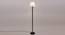 Jay Black Cotton Shade Floor Lamp (White) by Urban Ladder - Front View Design 1 - 494273