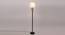 Grace Black Cotton Shade Floor Lamp (White) by Urban Ladder - Front View Design 1 - 494282