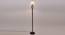 Izzie Black Cotton Shade Floor Lamp (White) by Urban Ladder - Front View Design 1 - 494285