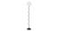 Adrian Black Cotton Shade Floor Lamp (White) by Urban Ladder - Cross View Design 1 - 494286