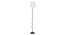 Angus Black Cotton Shade Floor Lamp (White) by Urban Ladder - Cross View Design 1 - 494287