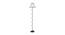 Axl Black Cotton Shade Floor Lamp (Multicolor) by Urban Ladder - Cross View Design 1 - 494288