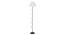 Bertram Black Cotton Shade Floor Lamp (White) by Urban Ladder - Cross View Design 1 - 494289