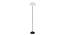 Tyrion Black Cotton Shade Floor Lamp (White) by Urban Ladder - Cross View Design 1 - 494300