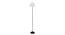 Bree Black Cotton Shade Floor Lamp (White) by Urban Ladder - Cross View Design 1 - 494301