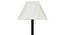 Gil Black Cotton Shade Floor Lamp (White) by Urban Ladder - Design 1 Side View - 494314