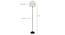 Sawyer Black Cotton Shade Floor Lamp (White) by Urban Ladder - Design 1 Dimension - 494341