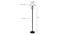 Izzie Black Cotton Shade Floor Lamp (White) by Urban Ladder - Design 1 Dimension - 494351