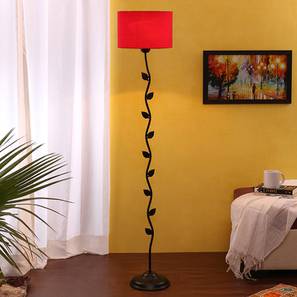 Brynn Black Cotton Shade Floor Lamp-image-29