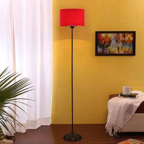 Stanford Black Cotton Shade Floor Lamp-image-41