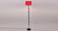 Brynn Black Cotton Shade Floor Lamp (Red) by Urban Ladder - Front View Design 1 - 494377