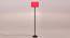 Gregory Pink Cotton Shade Floor Lamp (Pink) by Urban Ladder - Front View Design 1 - 494380
