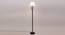 Ashanti Black Cotton Shade Floor Lamp (White) by Urban Ladder - Front View Design 1 - 494383