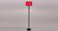 Asher Black Cotton Shade Floor Lamp (Red) by Urban Ladder - Front View Design 1 - 494384
