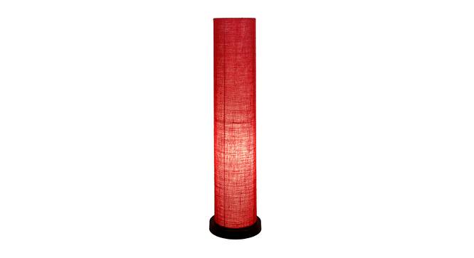 Penelope Pink Cotton Shade Floor Lamp (Pink) by Urban Ladder - Front View Design 1 - 494394
