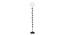 Blair Black Cotton Shade Floor Lamp (White) by Urban Ladder - Cross View Design 1 - 494396