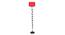 Brynn Black Cotton Shade Floor Lamp (Red) by Urban Ladder - Cross View Design 1 - 494399