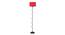Andre Black Cotton Shade Floor Lamp (Red) by Urban Ladder - Cross View Design 1 - 494401