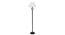Arniela Black Cotton Shade Floor Lamp (White) by Urban Ladder - Cross View Design 1 - 494407