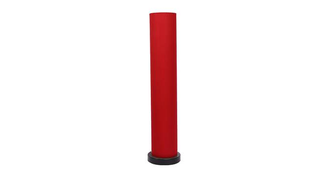 Charlee Red Cotton Shade Floor Lamp (Red) by Urban Ladder - Cross View Design 1 - 494409