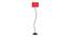 Deven Red Cotton Shade Floor Lamp (Red) by Urban Ladder - Cross View Design 1 - 494414
