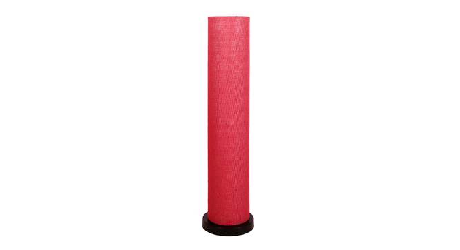 Penelope Pink Cotton Shade Floor Lamp (Pink) by Urban Ladder - Cross View Design 1 - 494416