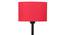 Gregory Pink Cotton Shade Floor Lamp (Pink) by Urban Ladder - Design 1 Side View - 494424