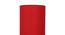 Charlee Red Cotton Shade Floor Lamp (Red) by Urban Ladder - Design 1 Side View - 494430
