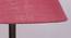 Denzel Pink Cotton Shade Floor Lamp (Pink) by Urban Ladder - Design 1 Side View - 494434