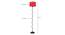 Andre Black Cotton Shade Floor Lamp (Red) by Urban Ladder - Design 1 Dimension - 494444