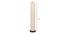 Channing White Cotton Shade Floor Lamp (White) by Urban Ladder - Design 1 Dimension - 494451