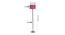 Daveigh Pink Cotton Shade Floor Lamp (Pink) by Urban Ladder - Design 1 Dimension - 494454