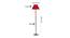 Deance Red Cotton Shade Floor Lamp (Red) by Urban Ladder - Design 1 Dimension - 494455