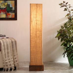 devansh Chelsea Beige Cotton Shade Floor Lamp-picture-14
