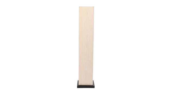 Roman White Cotton Shade Floor Lamp (White) by Urban Ladder - Front View Design 1 - 494492