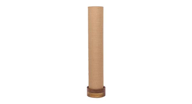 Carly Beige Cotton Shade Floor Lamp (Beige) by Urban Ladder - Cross View Design 1 - 494509