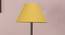 Deance Yellow Cotton Shade Floor Lamp (Yellow) by Urban Ladder - Cross View Design 1 - 494520