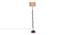 Felicia Beige Cotton Shade Floor Lamp (Beige) by Urban Ladder - Cross View Design 1 - 494528