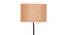 Felicia Beige Cotton Shade Floor Lamp (Beige) by Urban Ladder - Design 1 Side View - 494548